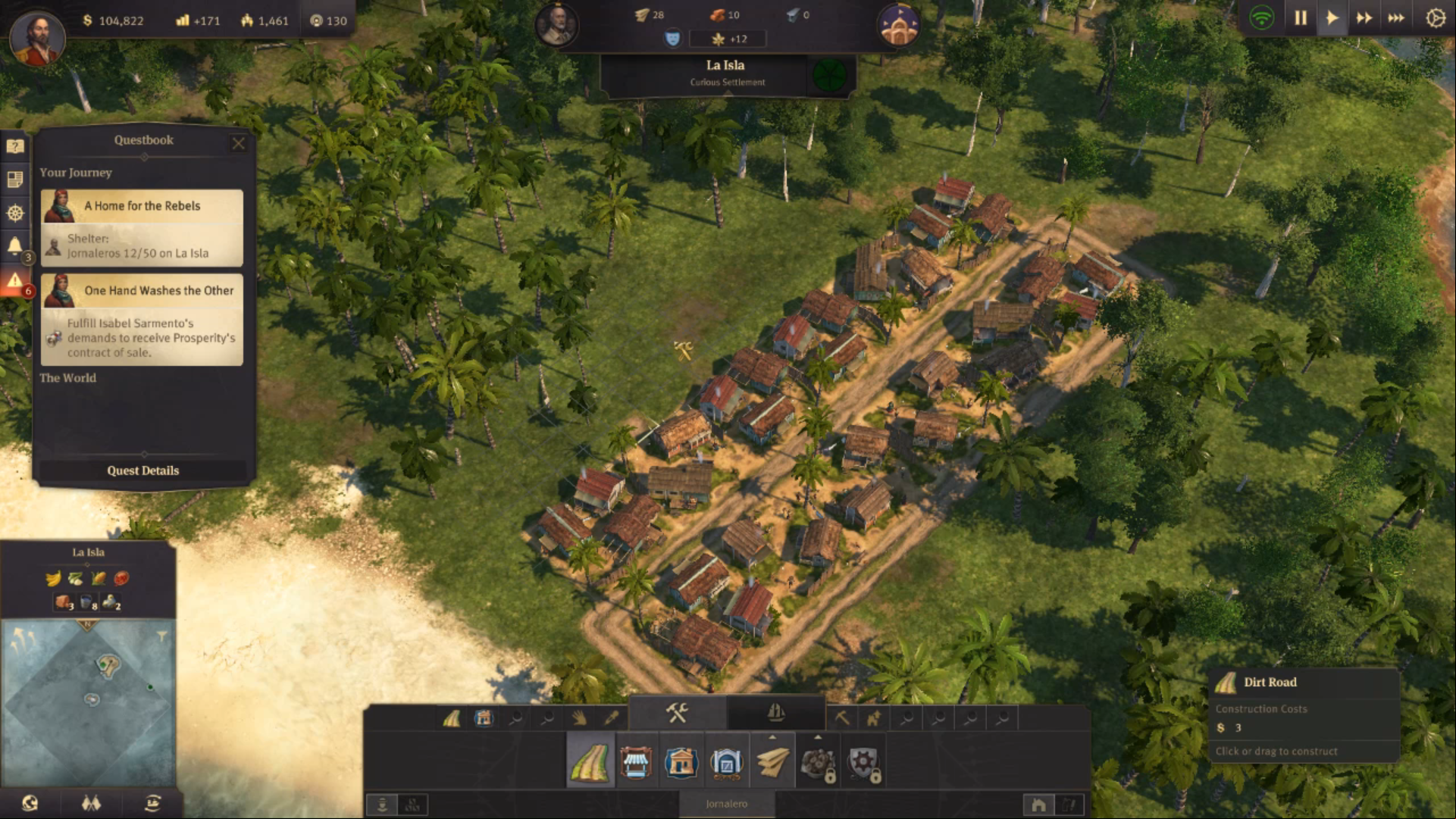 You are on completely new territory - time to build your second town - Anno 1800: Chapter 3 - Prosperity Walkthrough - Campaign - Anno 1800 Game Guide