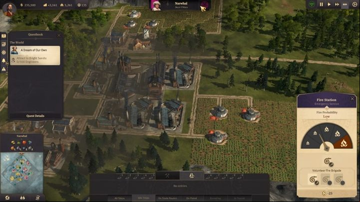 First move the camera to the island you are interested in - Anno 1800: How to buy islands from others? - Basics - Anno 1800 Game Guide