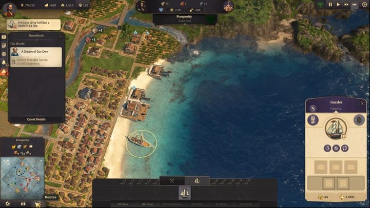 Moving goods can be done in several ways - Anno 1800: How do I move goods between my islands? - FAQ - Anno 1800 Game Guide