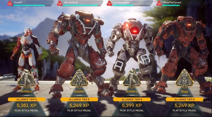 After completing a mission or a Freeplay session, the game will summarize collected XP and unlocked Feats. - Feats in Anthem - Basics - Anthem Guide