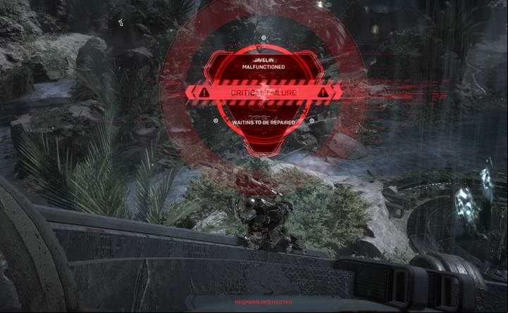 If you fall inside a respawn restricted area, you can only wait for other players to help you. - Why cant I respawn in Anthem? - FAQ - Anthem Guide