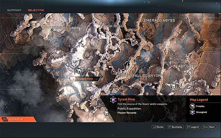 At first, there is only one Stronghold available (Tyrant Mine) - How to unlock Stronghold missions in Anthem? - FAQ - Anthem Guide