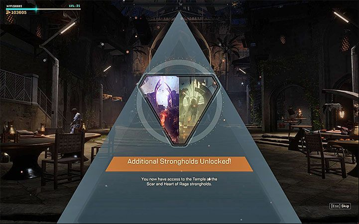 The two remaining strongholds are the Temple of the Scar and the Heart of Rage - How to unlock Stronghold missions in Anthem? - FAQ - Anthem Guide