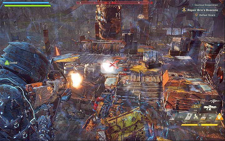 Brin asks you to repair devices that can track Scars - Sentinels | Anthem Agent Missions Walkthrough - Agent Missions - Anthem Guide