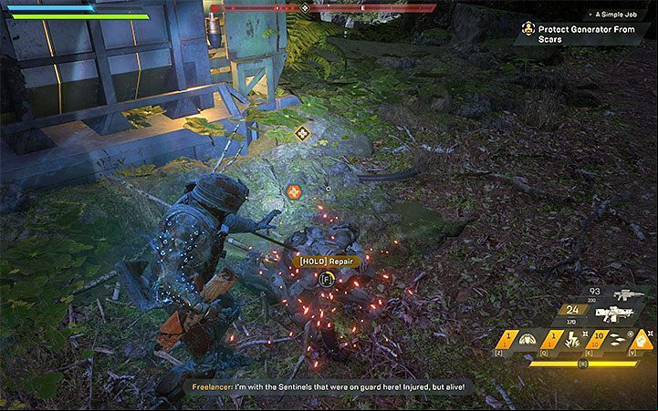 Brin wants you to Sentinels protecting a group of researchers - Sentinels | Anthem Agent Missions Walkthrough - Agent Missions - Anthem Guide