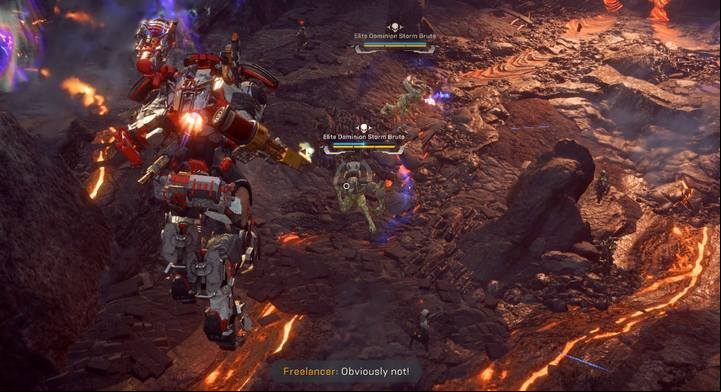 Focus on attacking enemies in the first arena - the enemies arent that strong, and you dont have a lot of covers. - Heart of Rage | Strongholds in Anthem - Strongholds - Anthem Guide