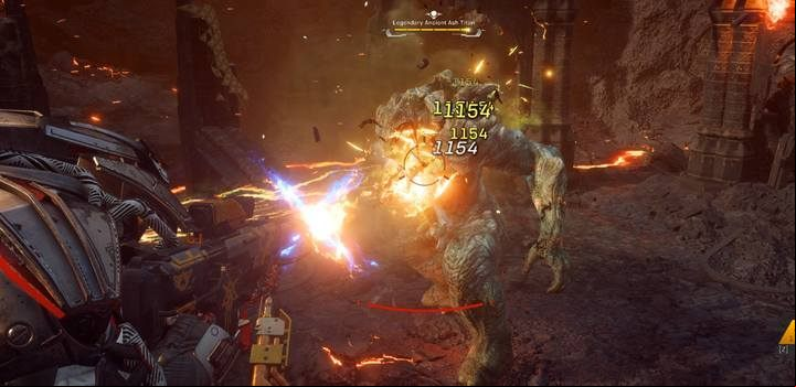 The first Titan shouldnt be a problem for you; especially when you have a Colossus Javelin in the party. - Heart of Rage | Strongholds in Anthem - Strongholds - Anthem Guide
