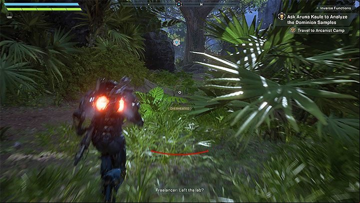 The engine heat bar will change its colour from white to red if the engines are close to overheating - How to control the temperature of the suit in Anthem? - Javelin Classes - Anthem Guide