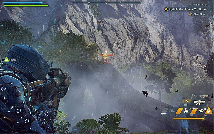 Fly to the third site - Freelancers | Anthem Agent Missions Walkthrough - Agent Missions - Anthem Guide
