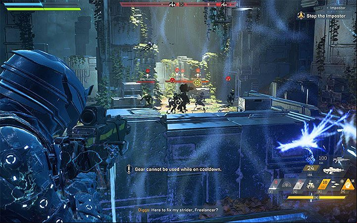 Kill enough enemies to make Diggs come out - Freelancers | Anthem Agent Missions Walkthrough - Agent Missions - Anthem Guide