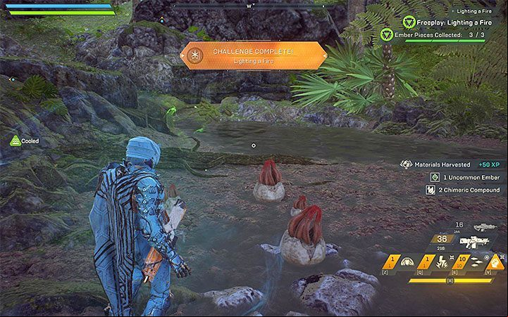 You dont find ember at one specified location - Lighting a Fire | Anthem story missions walkthrough - Story missions - Anthem Guide