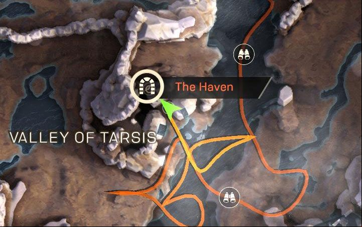 You have good chances of finding chests in the locations marked with a gate icon (see the picture above) - Tombs of the Legionnaires | Anthem story missions walkthrough - Story missions - Anthem Guide