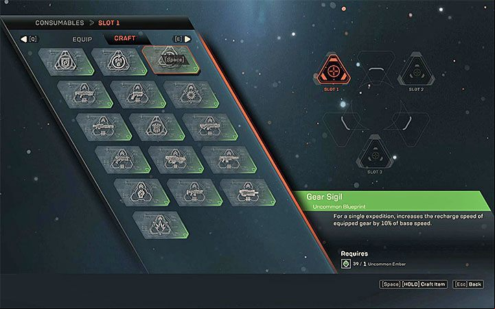 Consumables - The selection of the consumables should be driven by the character of a given mission, nonetheless, there are several generic consumables that you can select no matter what mission do you want to complete - Storm class javelin in Anthem - Javelin Classes - Anthem Guide
