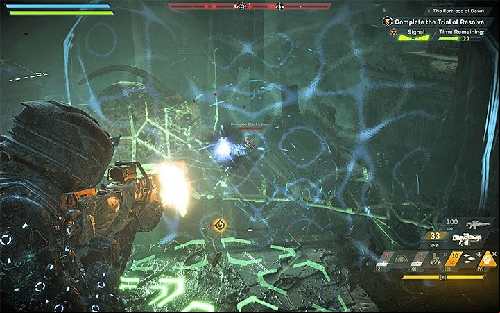 Continue exploring the Fortress of Dawn - The Fortress of Dawn | Anthem story missions walkthrough - Story missions - Anthem Guide