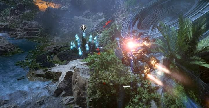 An Echo deposit. - How to find Echoes in Anthem? - FAQ - Anthem Guide