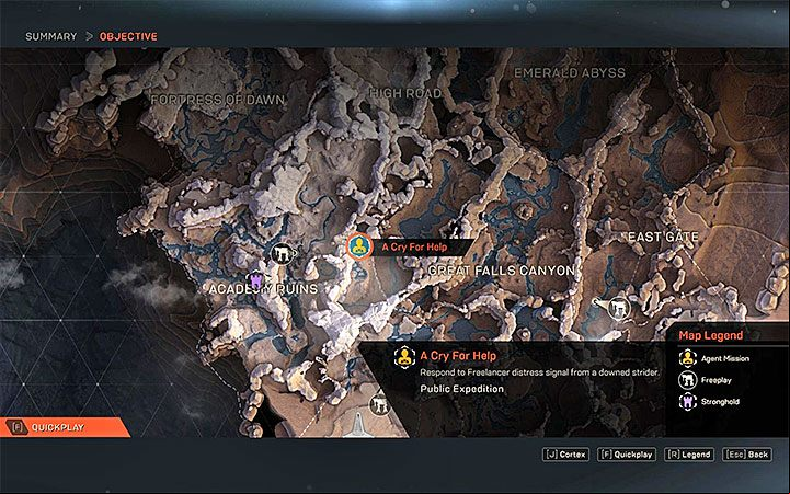 2) Complete 3 missions - How to complete the Trial of Cariff in Anthem? - Puzzles solutions - Anthem Guide