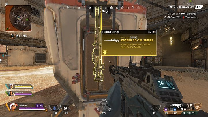 Kraber - Sniper rifles in Apex Legends - Weapons - Apex Legends Guide