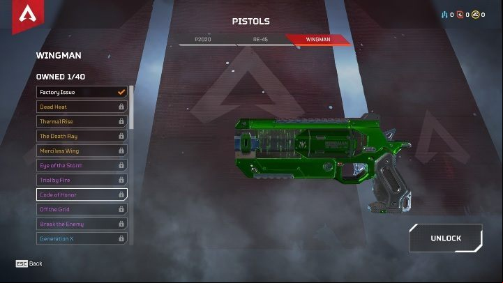 In the game, you will find three models of guns - P2020, RE-45, and WINGMAN - The best weapons in Apex Legends - Starting tips - Apex Legends Guide