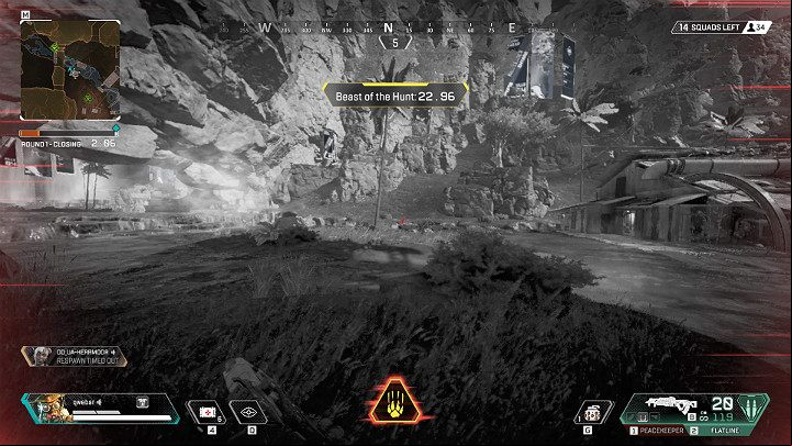 Once activated, the ability improves Bloodhounds senses, giving you a bonus to movement speed and lighting up potential targets - Bloodhound - Technological Tracker | Heroes Apex Legends - Legends - Apex Legends Guide