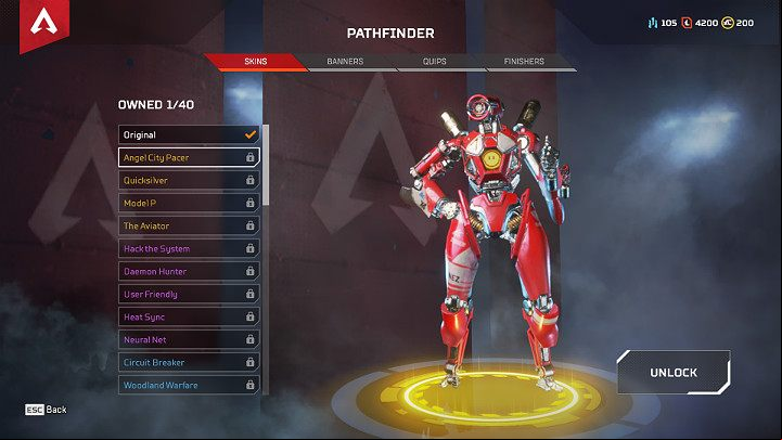 Every legend in Apex Legends can wear various additional skins - Crafting and currency in Apex Legends - Currency and Apex packs - Apex Legends Guide