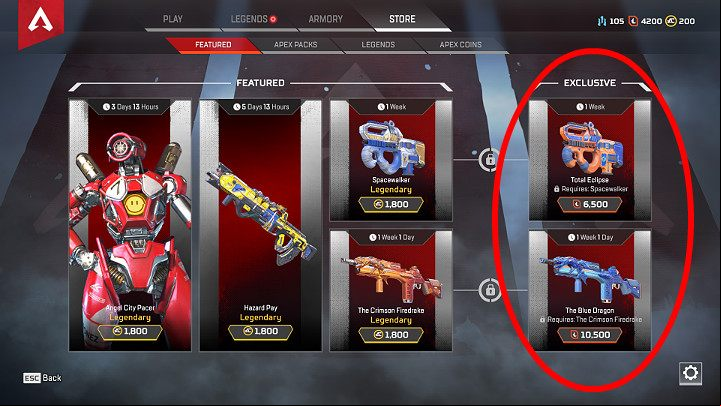 Another currency in Apex Legends are special Tokens that allow you to unlock additional heroes or special weapon skins - Crafting and currency in Apex Legends - Currency and Apex packs - Apex Legends Guide