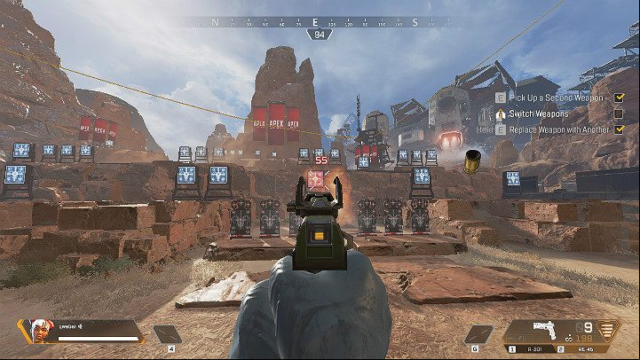 RE-45 Auto is an automatic pistol and the weapon with the biggest rate of fire in its category, which is its biggest advantage - Pistols in Apex Legends - Weapons - Apex Legends Guide