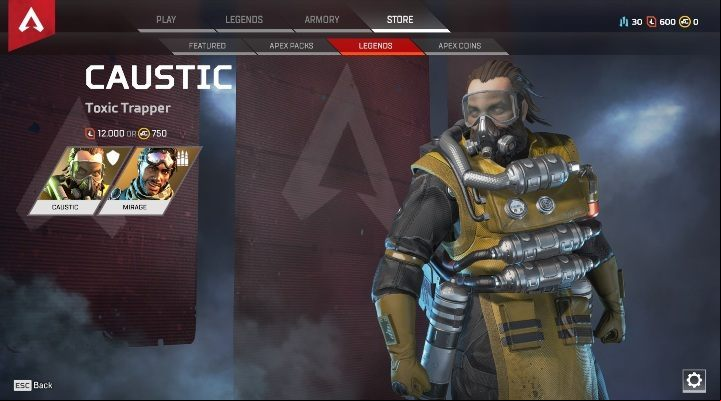 Legend tokens are a special currency you get by leveling up - In-game currencies in Apex Legends - Currency and Apex packs - Apex Legends Guide