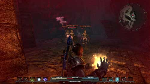 This quest is starting in underground ruins of city (M2, 1) - Behind the Lava Fields - Walkthrough - Arcania: Fall of Setarrif - Game Guide and Walkthrough