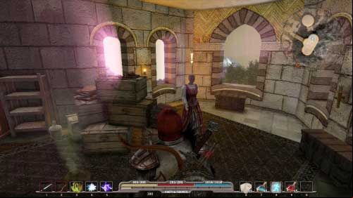 During quest On Lester's trace you will get into the palace (M4, 6) - Four Old Stones - p. 2 - Walkthrough - Arcania: Fall of Setarrif - Game Guide and Walkthrough