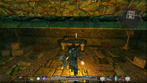 After you approach to next crossroad get right - Under Water - Walkthrough - Arcania: Fall of Setarrif - Game Guide and Walkthrough