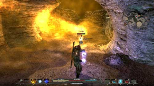 When you leave the underground (M7, 1) you can buy some equipment from the merchants standing on the right side of stairs - The Adanos Temple - Walkthrough - Arcania: Fall of Setarrif - Game Guide and Walkthrough