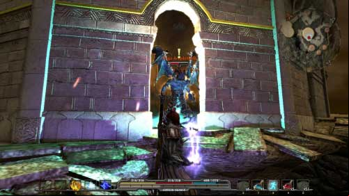 When you defeat Karella move toward temple of Adanos (M7, 3) - The Adanos Temple - Walkthrough - Arcania: Fall of Setarrif - Game Guide and Walkthrough