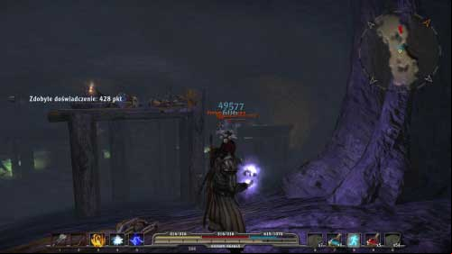 Your starting position is in the east side of cave (M8, 1) - The Demon - Walkthrough - Arcania: Fall of Setarrif - Game Guide and Walkthrough