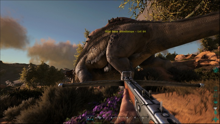 Creatures level can be checked by approaching it - ARK: Taming - effectiveness, creatures level, their stats - Taming - ARK Survival Evolved Guide