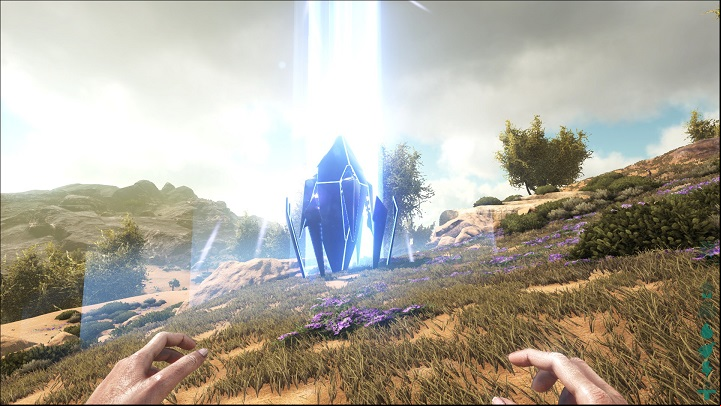 Contents of blue airdrops are less diverse, but they have a higher rank - ARK: Beacons - types - Beacons - ARK Survival Evolved Guide