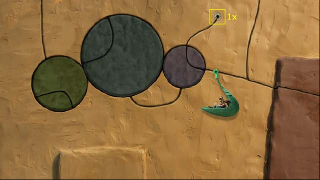 Now go back to the beginning and ride the branch coming through the first circle - Riding to the third tower - Second tower - Armikrog - Game Guide and Walkthrough