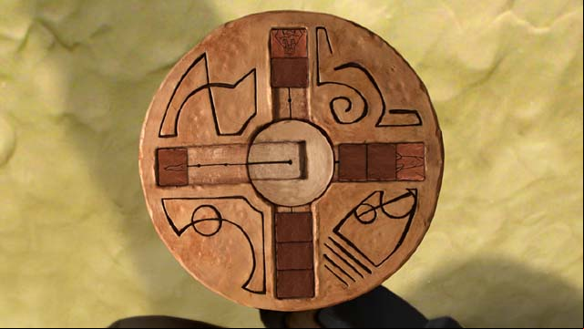 At the beginning move two dark squares from the left arm to the bottom of the cross - Get inside the tower - Second tower - Armikrog - Game Guide and Walkthrough