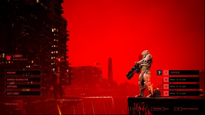 You can play co-op locally (on one device) or online - The Ascent: Co-op mode - what does it look like? - FAQ - The Ascent Guide