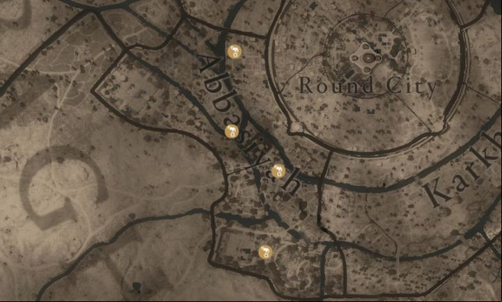 There are 4 Dervis' Artifacts in the Abbasiyah region - AC Mirage: All Dervis Artifacts - Secrets and Collectibles - AC Mirage Guide