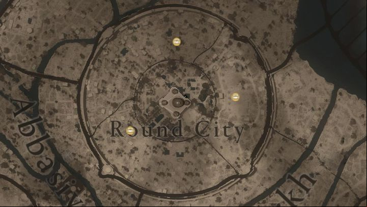 There are 3 Gear Chests to find in the Round CIty region - AC Mirage: All Gear Chests - Secrets and Collectibles - AC Mirage Guide