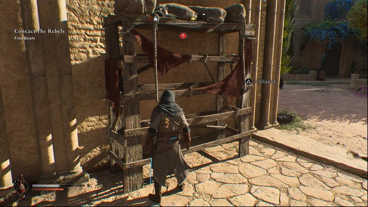 How to unlock: Collapse 20 scaffolding structures - AC Mirage: Trophies / Achievements - list, trophy guide - Appendix - AC Mirage Guide