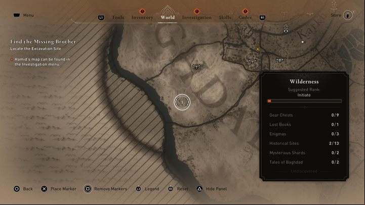 1 - AC Mirage: How to find Excavation Site? - FAQ - AC Mirage Guide
