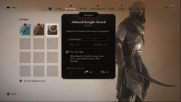 Return to the corridor with the locked door and use the newly obtained key to open it - AC Mirage: How to get to the chest in the House of Wisdom? - FAQ - AC Mirage Guide