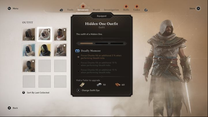 4 - AC Mirage: All outfits - Basics - AC Mirage Guide