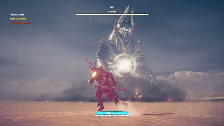Anubis has a few minions, including wolfs - Trials of the Gods Guide - Trial of Anubis, Trial of Sobek and Trial of Sekhmet - Walkthrough - Assassins Creed Origins Guide