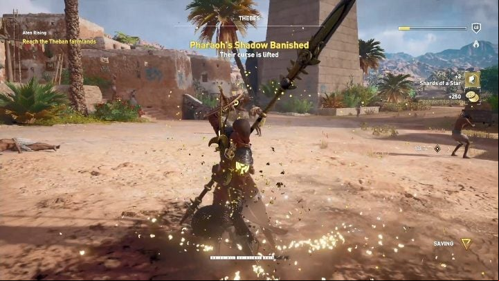 Pharaohs Shadow are this DLCs version of Phylakes and they will appear from time to time - How to get Shards of the Stars in AC Origins The Curse of the Pharaohs DLC? - Basic questions - Assassins Creed Origins Guide