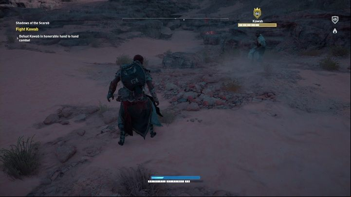 After you kill them both, go to the desert and find a corpse of a horse - Klysma Nome - Side Quests DLC - Assassins Creed Origins Guide