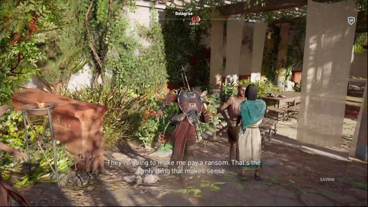 Speak with the man in Balagrae - Horde Mode, Here Comes A New Challenger quest - Walkthrough - Assassins Creed Origins Guide