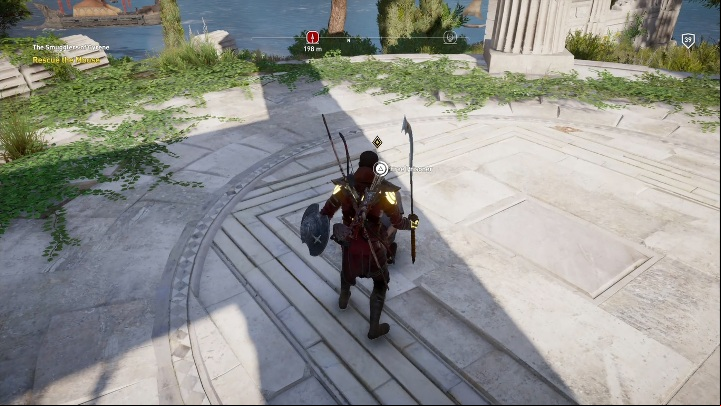 Speak with Mouse to start this mission - Kyrenaika side quests and quest map | Walkthrough - Side quests - Assassins Creed Origins Guide