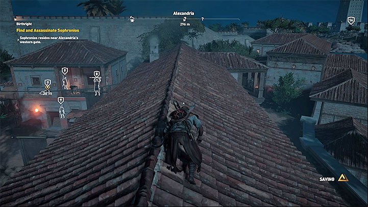 Another objective is to kill Sophronios who stays in Alexandria - Iment Nome and Lake Mareotis Side quests and quest map | Walkthrough - Side quests - Assassins Creed Origins Guide